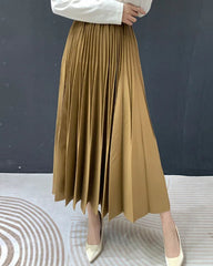 Luxury Pleated Accordion Skirt