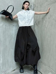 Avant-Garde Wide Leg Trousers