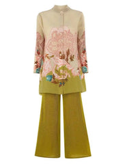 Luxury Pleats Formal Tunic & Pant