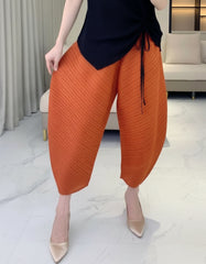 Luxury Plissé Harem Pants