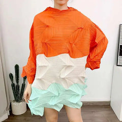 Women's Luxury Pleated Japanese Top