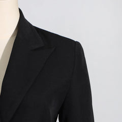 Couture Half-Tweed Half-Black Blazer