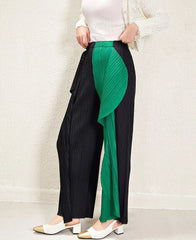 Luxury Plissé Ruffle Trousers