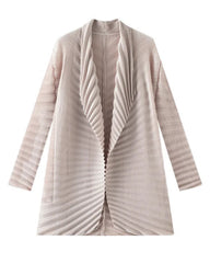 Women’s Plissé Shawl Coat