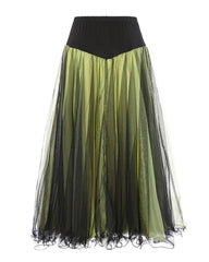 Luxury Mesh Florals Skirt