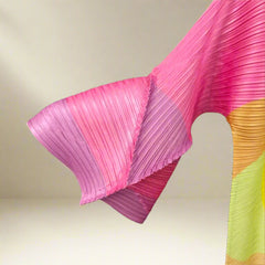 Luxury Pleated Flowy Dress