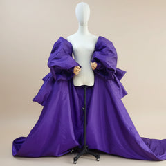 Luxury Taffeta Opera Coat