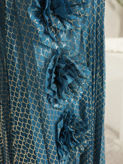 Truly Pleated Sleeveless Top & Skirt
