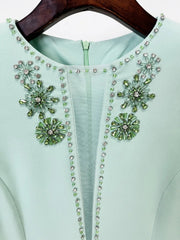 Luxury Crystal Formal Dress