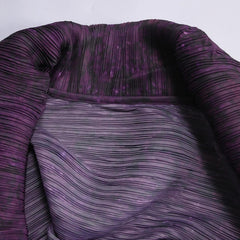 Luxury Pleated Longline Duster