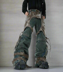 Men's Luxury Vegan Leather Jeans