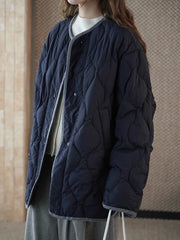 Premium Diamond-Quilted Jacket