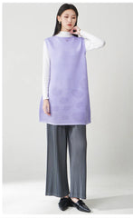Luxe Day-to-Night Plissé Vest
