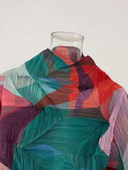 Luxury Unique Pleated Top