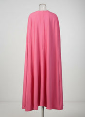 Luxury Embellished Cape Dress