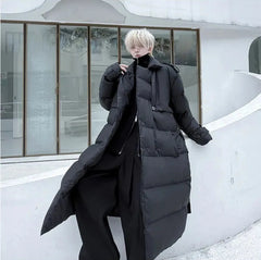 Men's Luxury Long Length Puffer Parka