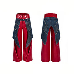 Men's Wide-Leg Convertible Trousers