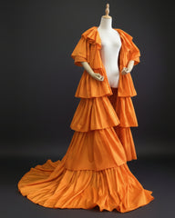 Couture Tiered Opera Coat