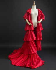 Couture Tiered Opera Coat