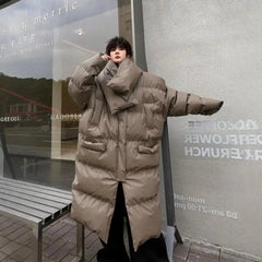 Men's Luxury Streetwear Oversized Puffer Coat