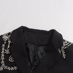 Couture Crystal Blazer Jacket