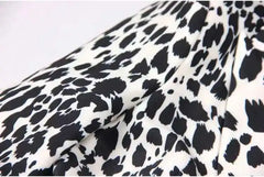 Women's Leopard Boyfriend Tailored Blazer