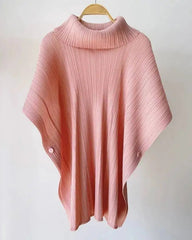 Luxury Pleated Short Sleeve Top