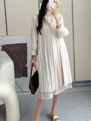 Luxury Truly Pleated Comfortable Coat