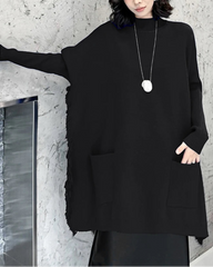 Luxury Oversized Poncho Sweater