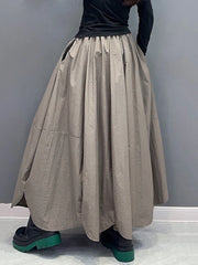 HEYFANCYSTYLE Signature Oversized Elastic Waist Skirt