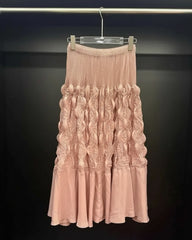 Signature Bubble Pleats Skirt