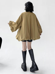 Luxe Oversized Balloon Sleeve Jacket