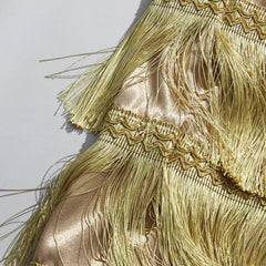 Luxury Fringe Maxi Skirt
