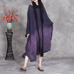 Luxury Boho Genuine Linen Dress