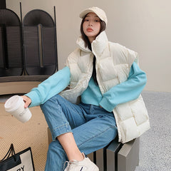 Luxurious Chic Oversized Puffer Vest