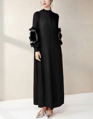 Formal Travel Plissé Dress