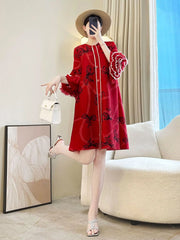 Truly Pleated Loose Fit Dress