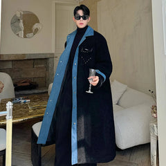 Men's Classic Luxury Full-Length Woolen Coat