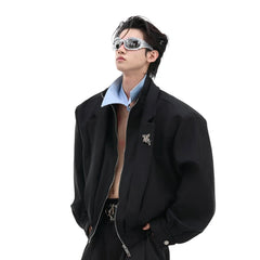 Men's High Society Cropped Aviator Jacket