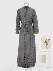 Couture Truly Pleated Modern Trench Coat