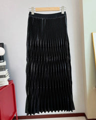 Luxury Pleated Folded Skirt