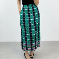 Luxe Pleated Midi Skirt
