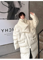 Men's Luxury Streetwear Oversized Puffer Coat