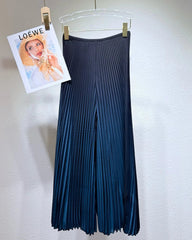 Luxury Chiffon Pleated Pants