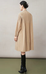 Travel Pleats Longline Jacket