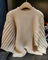 Elegant Accordion Pleated Top