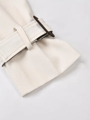 Women's Colorblock Trench Coat