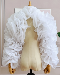 Luxury Ruffle Sleeve Bolero