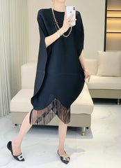 Luxury Plissé Oversized Tunic