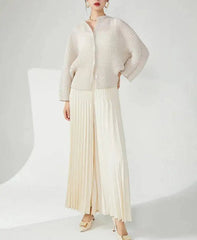 Zero-Crease Pleated Trousers
